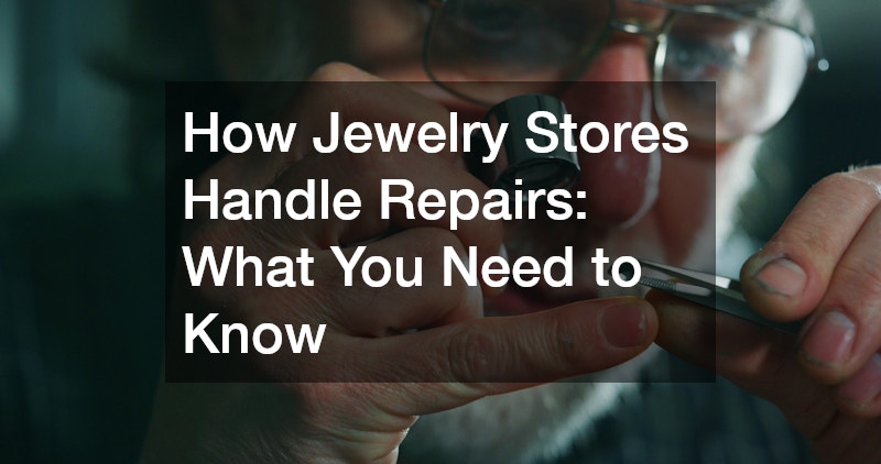 How Jewelry Stores Handle Repairs  What You Need to Know